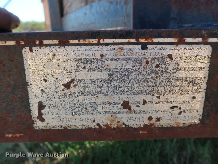 image for item GD9787 2007 Towmaster utility trailer