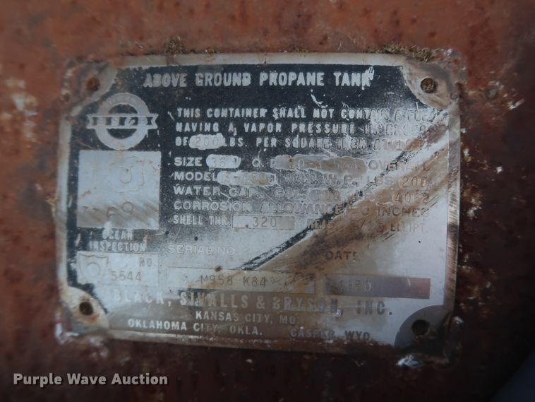 image for item GD9789 (3) propane tanks