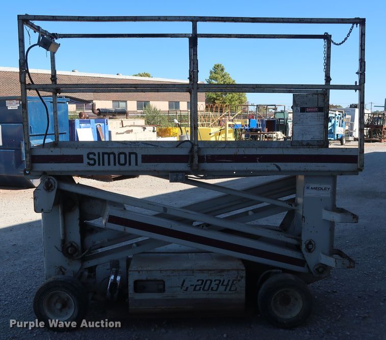 image for item GD9791 2006 Simon L-2034E scissor lift