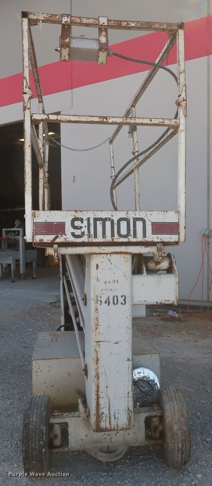 image for item GD9791 2006 Simon L-2034E scissor lift