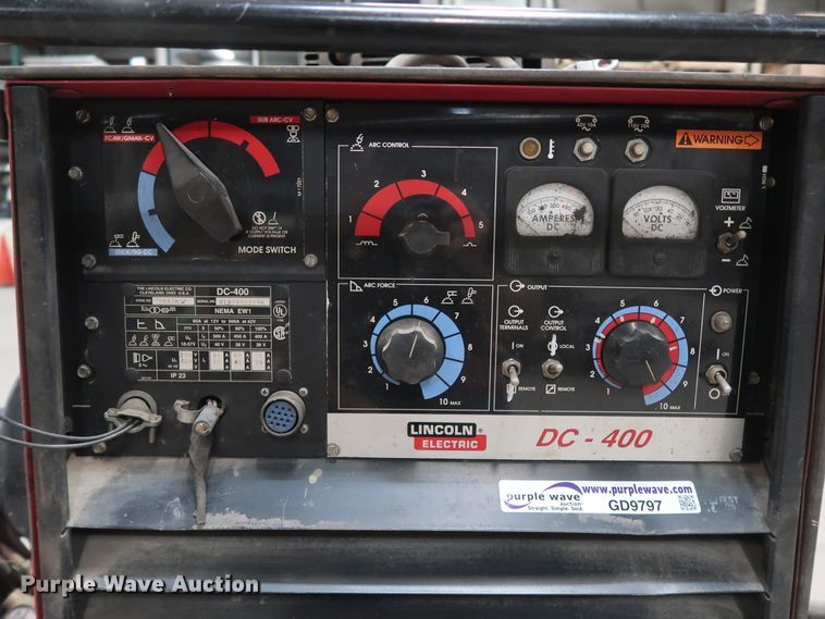 image for item GD9797 Lincoln DC-400 welder