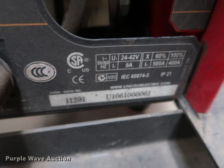 image for item GD9799 Lincoln DC-600 welder