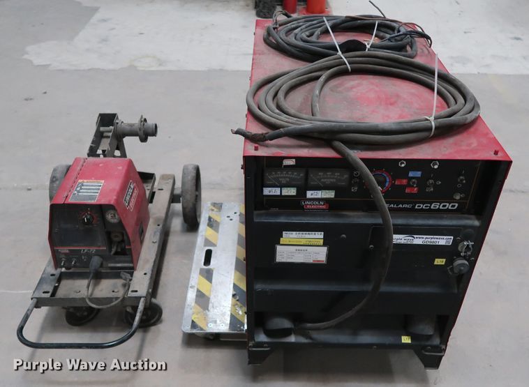 image for item GD9801 Lincoln Idealarc DC-600 welder
