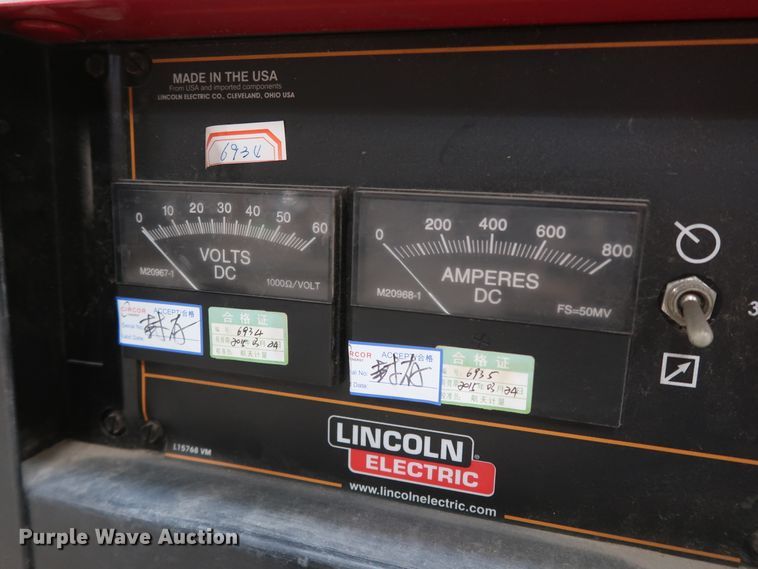 image for item GD9801 Lincoln Idealarc DC-600 welder