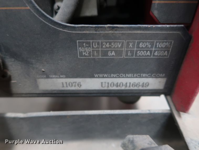 image for item GD9801 Lincoln Idealarc DC-600 welder