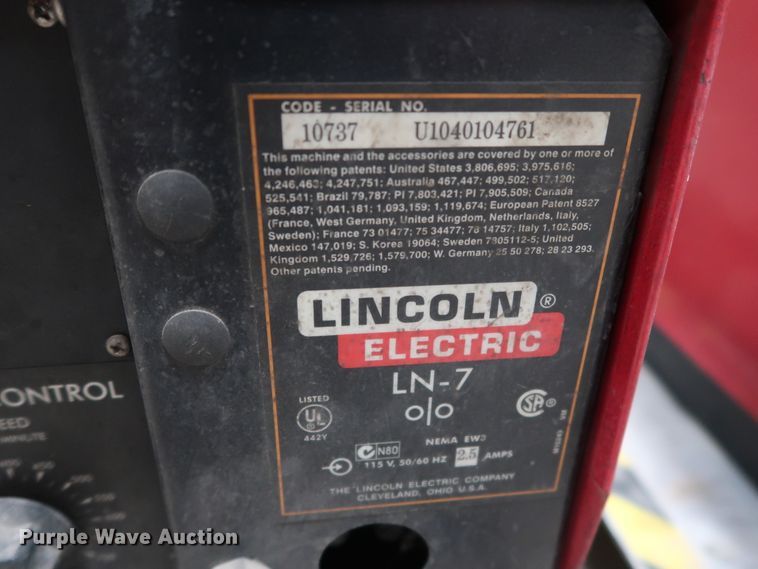 image for item GD9803 Lincoln DC-600 welder