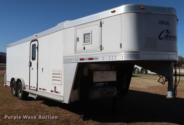 image for item GD9817 2006 Welchel Enterprises Cherokee enclosed cargo trailer