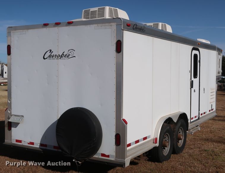 image for item GD9817 2006 Welchel Enterprises Cherokee enclosed cargo trailer
