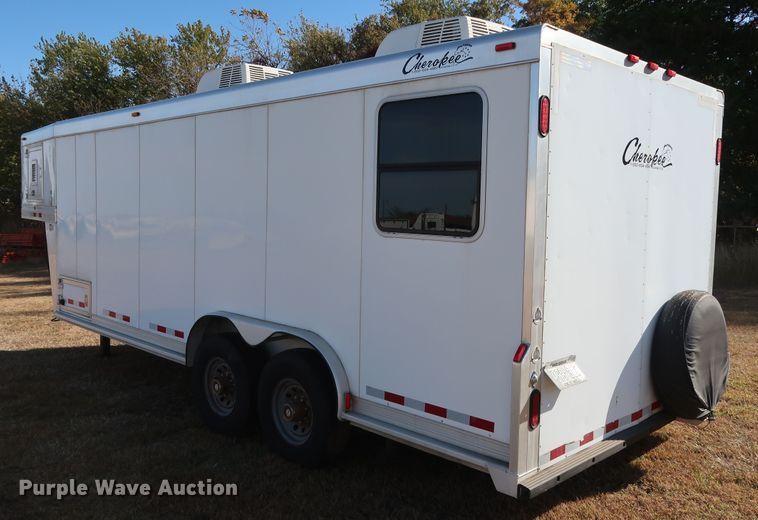 image for item GD9817 2006 Welchel Enterprises Cherokee enclosed cargo trailer