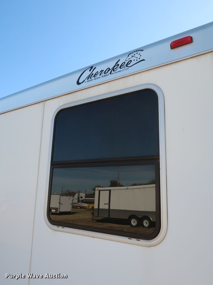 image for item GD9817 2006 Welchel Enterprises Cherokee enclosed cargo trailer