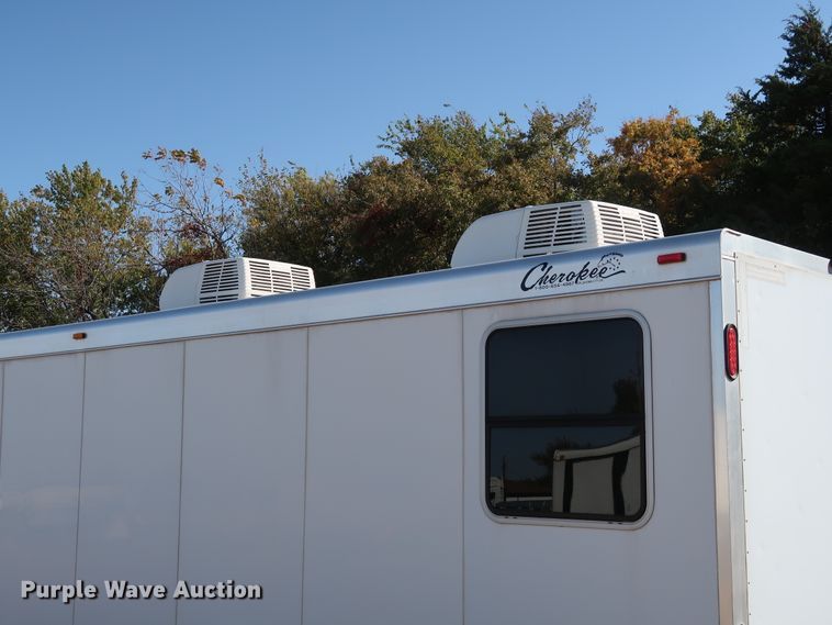 image for item GD9817 2006 Welchel Enterprises Cherokee enclosed cargo trailer