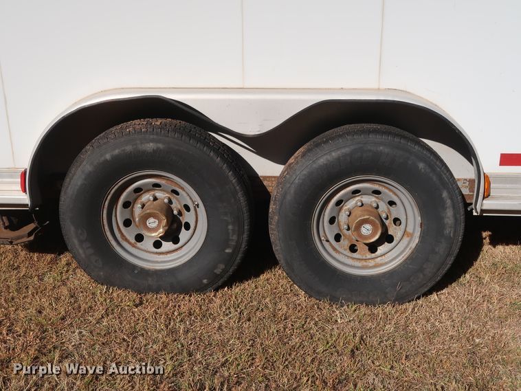 image for item GD9817 2006 Welchel Enterprises Cherokee enclosed cargo trailer