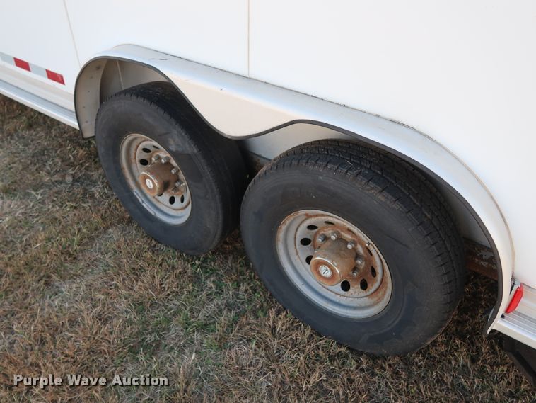 image for item GD9817 2006 Welchel Enterprises Cherokee enclosed cargo trailer