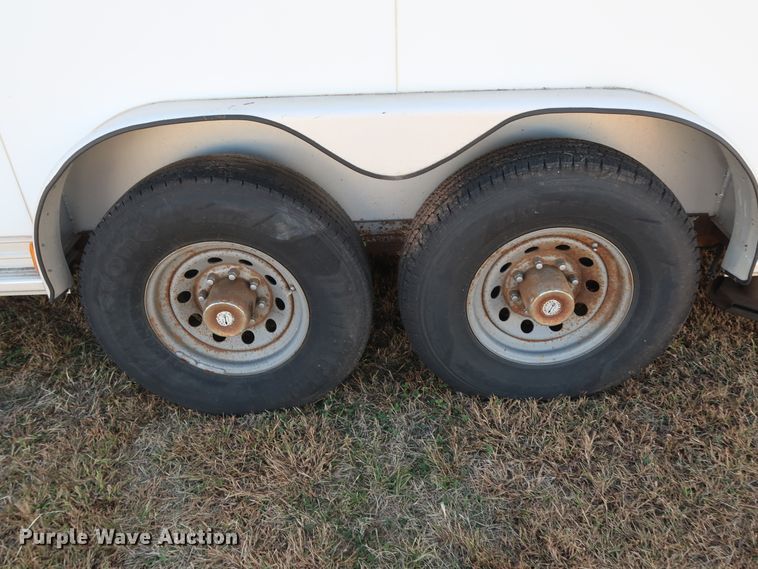 image for item GD9817 2006 Welchel Enterprises Cherokee enclosed cargo trailer