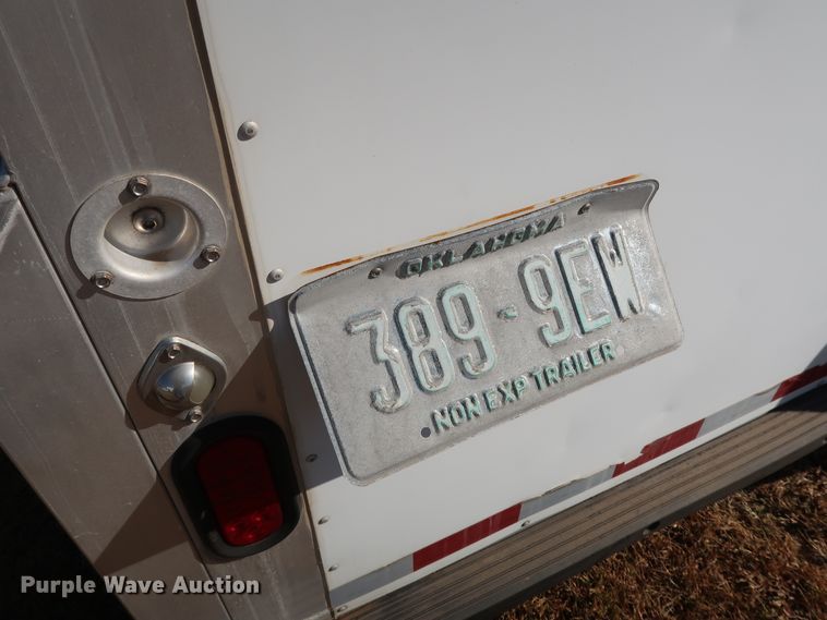 image for item GD9817 2006 Welchel Enterprises Cherokee enclosed cargo trailer