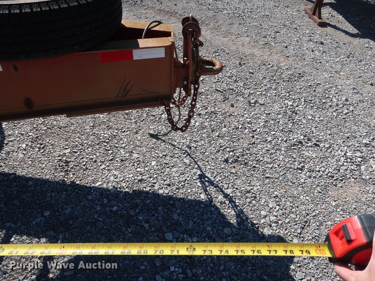 image for item GD9828 Equipment trailer