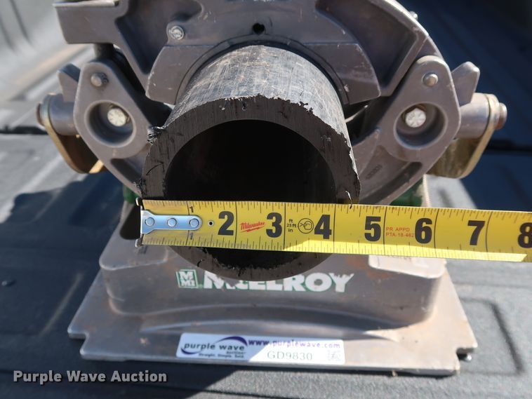 image for item GD9830 2016 Mcelory Pit Bull 14 430101 poly pipe fusion machine