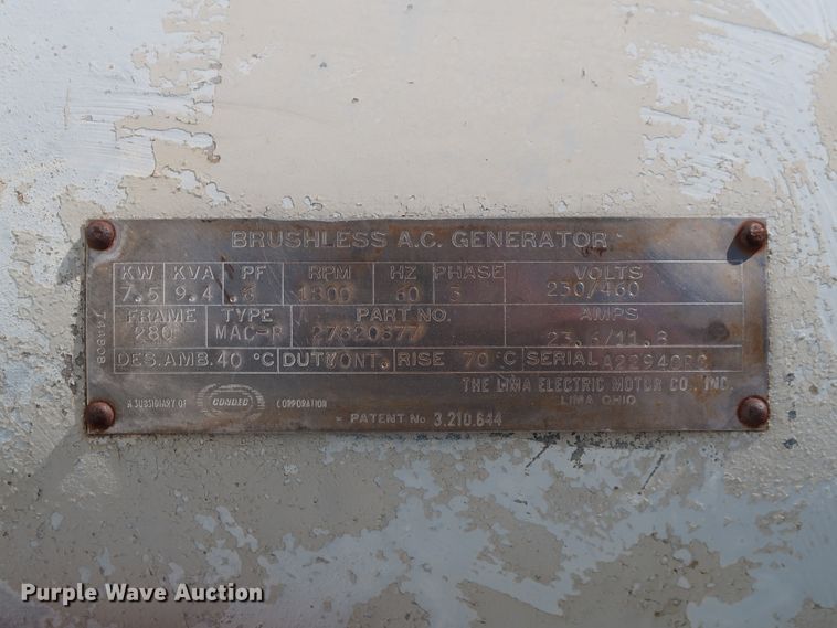 image for item GD9833 (2) Condec Lima brushless AC generators