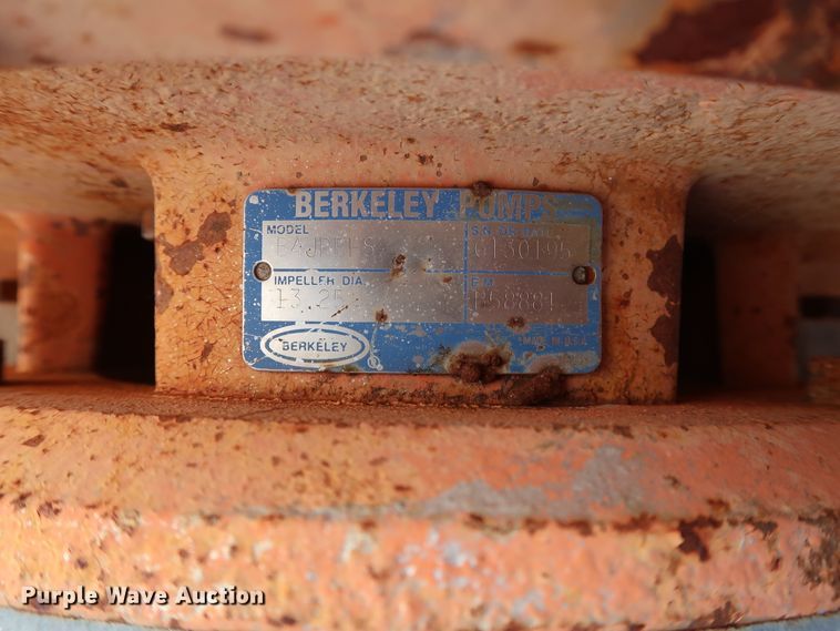 image for item GD9835 Berkeley B4JPBHS pump