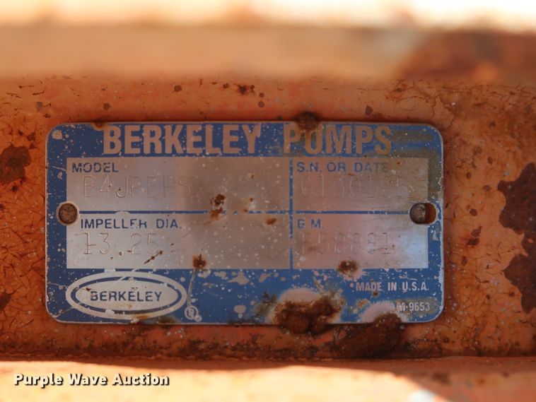 image for item GD9835 Berkeley B4JPBHS pump