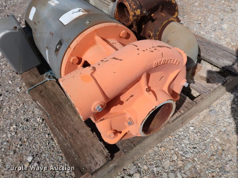 image for item GD9836 (2) Berkeley B3TPM pumps