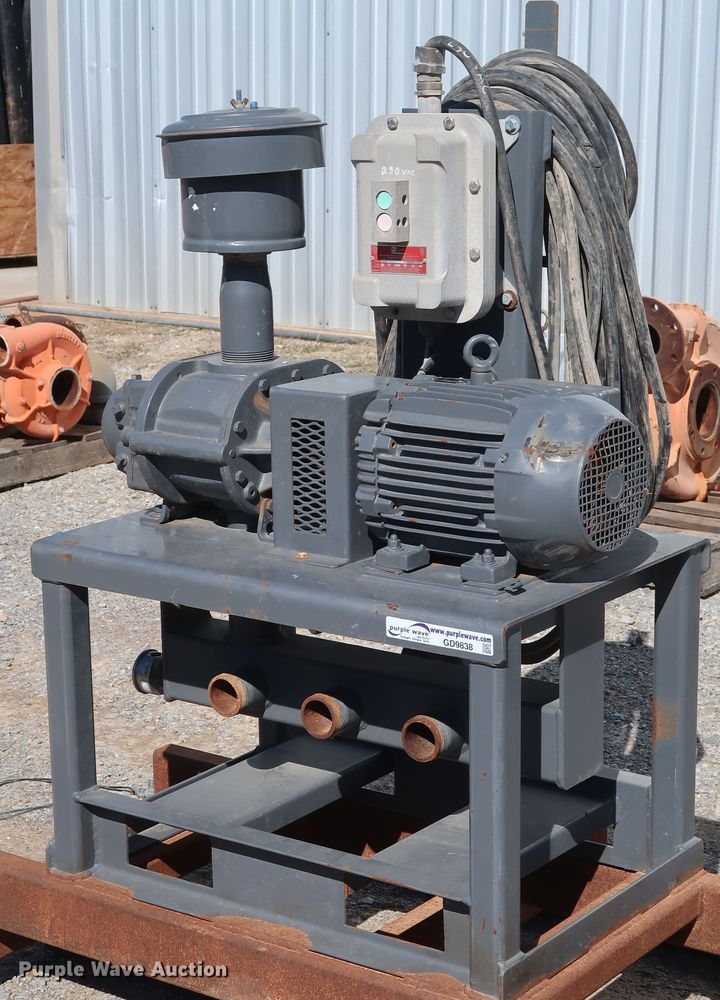 image for item GD9838 2013 Tuthill 3006-21L2 rotary blower vacuum system