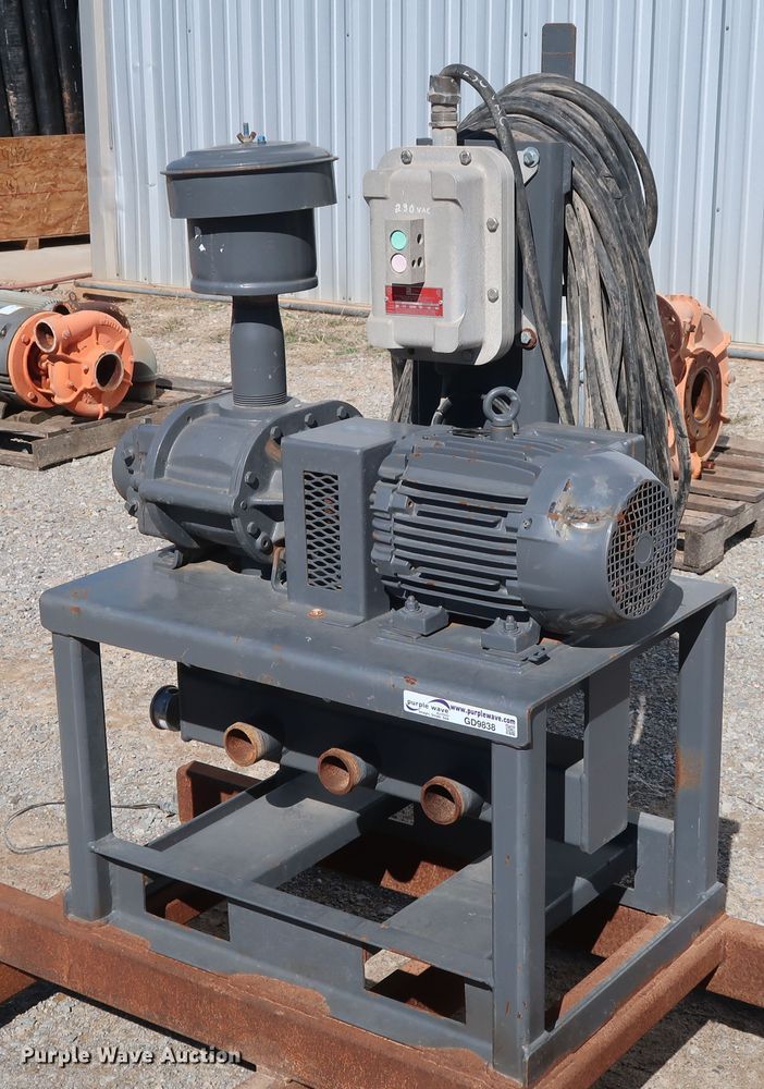 image for item GD9838 2013 Tuthill 3006-21L2 rotary blower vacuum system