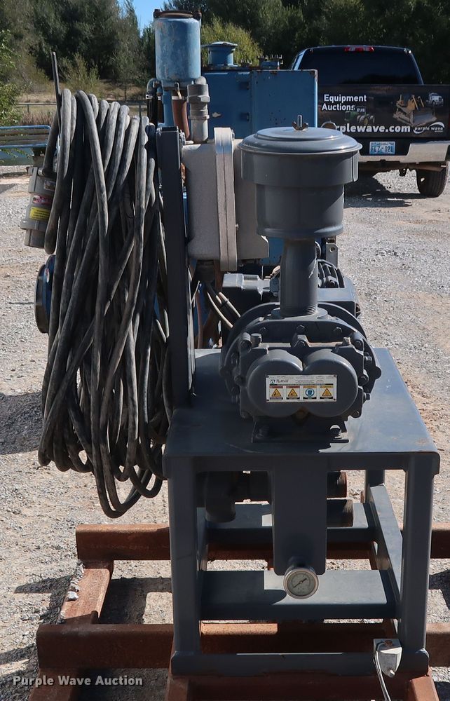 image for item GD9838 2013 Tuthill 3006-21L2 rotary blower vacuum system