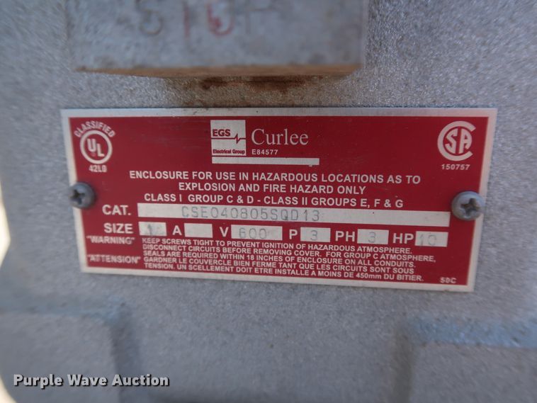 image for item GD9838 2013 Tuthill 3006-21L2 rotary blower vacuum system