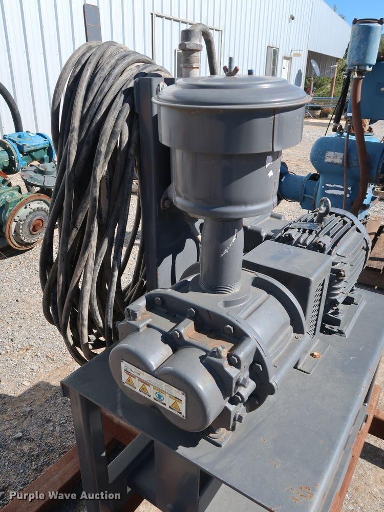 image for item GD9838 2013 Tuthill 3006-21L2 rotary blower vacuum system