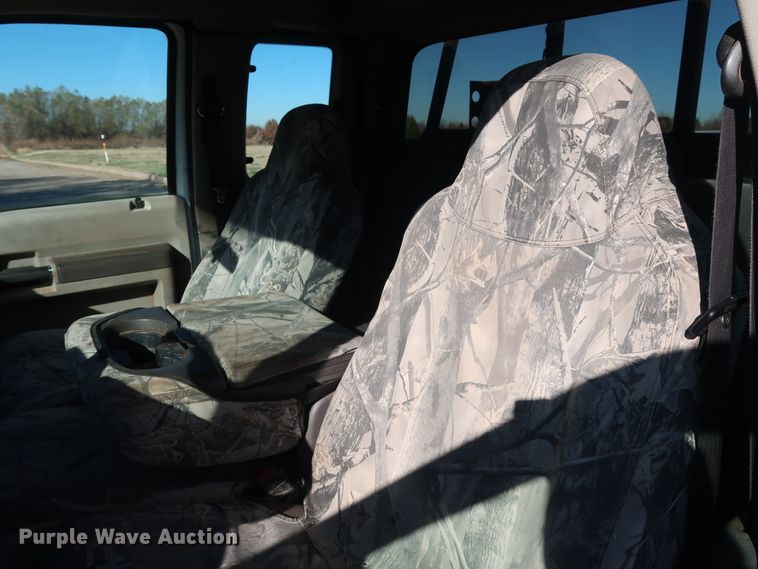 image for item GD9895 2010 Ford F350 Super Duty SuperCab utility bed pickup truck