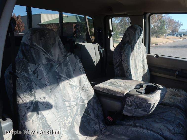 image for item GD9895 2010 Ford F350 Super Duty SuperCab utility bed pickup truck