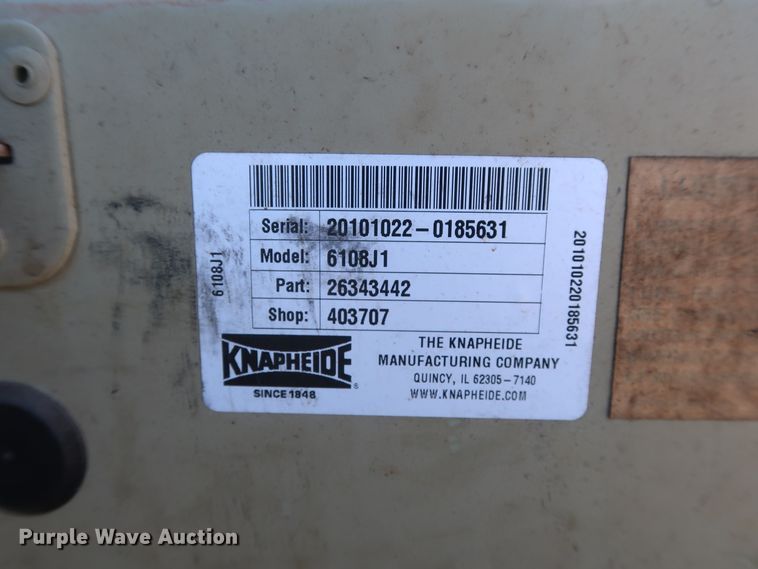 image for item GD9895 2010 Ford F350 Super Duty SuperCab utility bed pickup truck