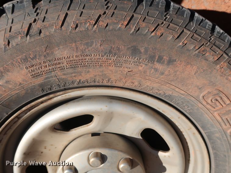 image for item GD9895 2010 Ford F350 Super Duty SuperCab utility bed pickup truck