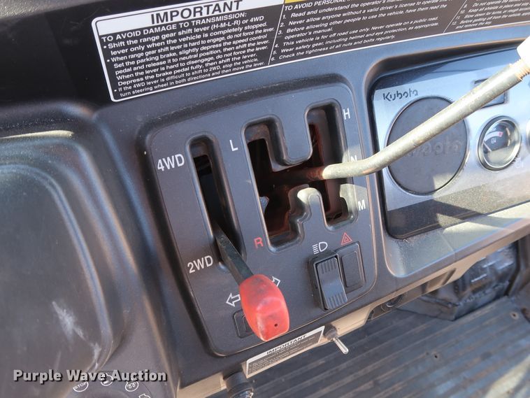 image for item GD9933 2011 Kubota RTV900 utility vehicle