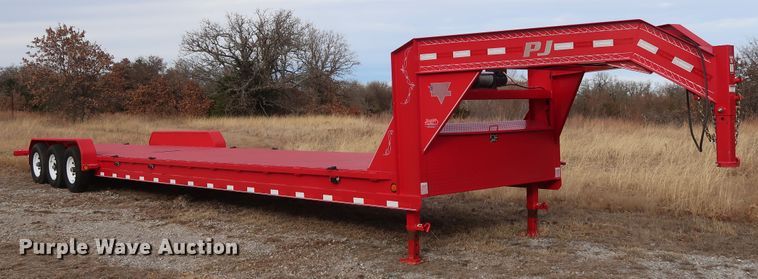 image for item GD9938 2015 PJ CarHauler Tilt T7383 tilt deck equipment trailer