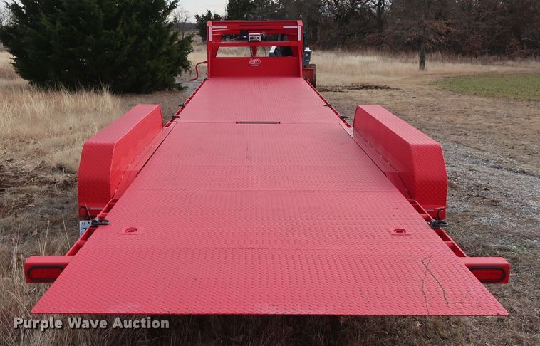 image for item GD9938 2015 PJ CarHauler Tilt T7383 tilt deck equipment trailer