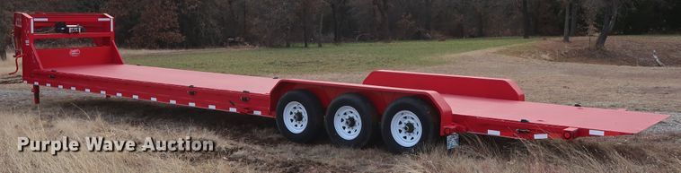 image for item GD9938 2015 PJ CarHauler Tilt T7383 tilt deck equipment trailer