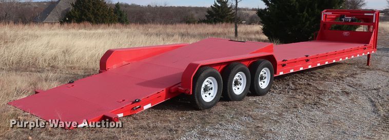 image for item GD9938 2015 PJ CarHauler Tilt T7383 tilt deck equipment trailer