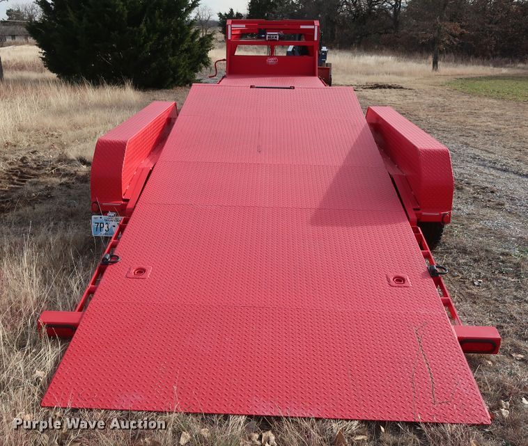 image for item GD9938 2015 PJ CarHauler Tilt T7383 tilt deck equipment trailer