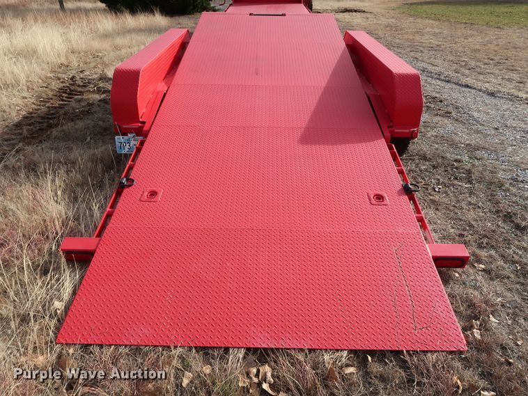 image for item GD9938 2015 PJ CarHauler Tilt T7383 tilt deck equipment trailer