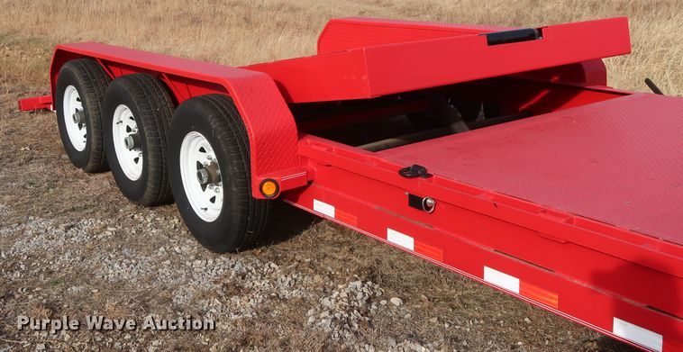 image for item GD9938 2015 PJ CarHauler Tilt T7383 tilt deck equipment trailer