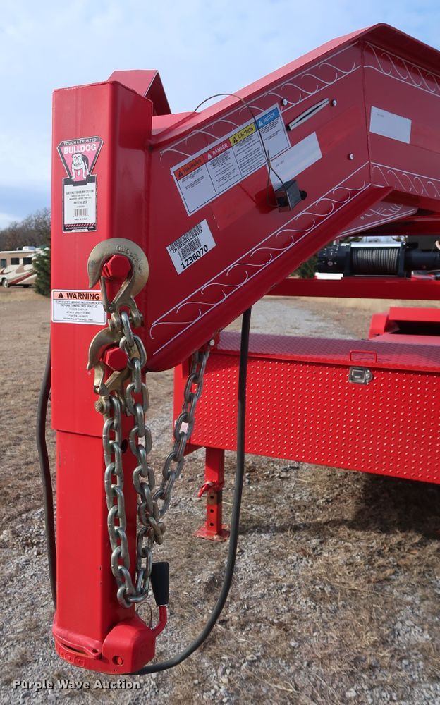 image for item GD9938 2015 PJ CarHauler Tilt T7383 tilt deck equipment trailer