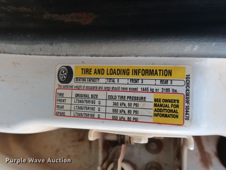 image for item GD9947 2009 Chevrolet Silverado 2500HD LS Crew Cab pickup truck