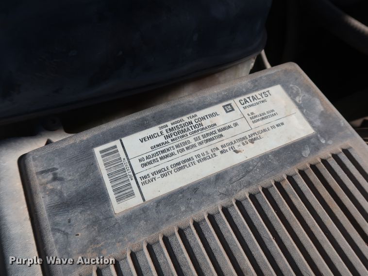 image for item GD9950 2008 Chevrolet Silverado 2500HD LT Crew Cab pickup truck