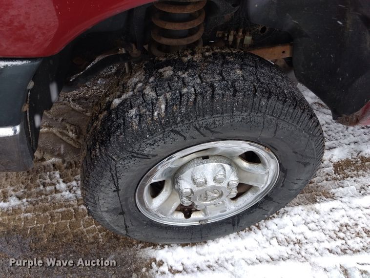 image for item GE9556 2007 Dodge Ram 3500 SLT Quad Cab utility bed pickup truck