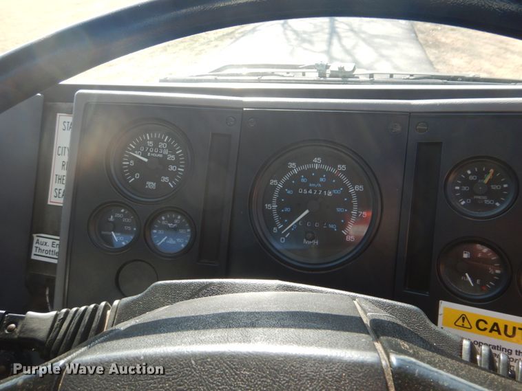 image for item GF9003 2002 Sterling SC8000 street sweeper truck