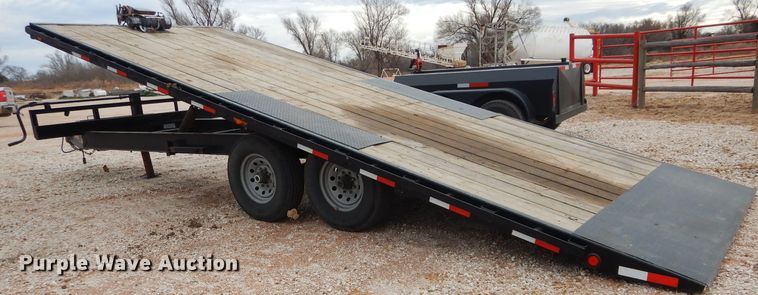 image for item GF9842 2017 PJ tilt deck equipment trailer