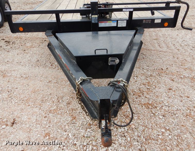 image for item GF9842 2017 PJ tilt deck equipment trailer