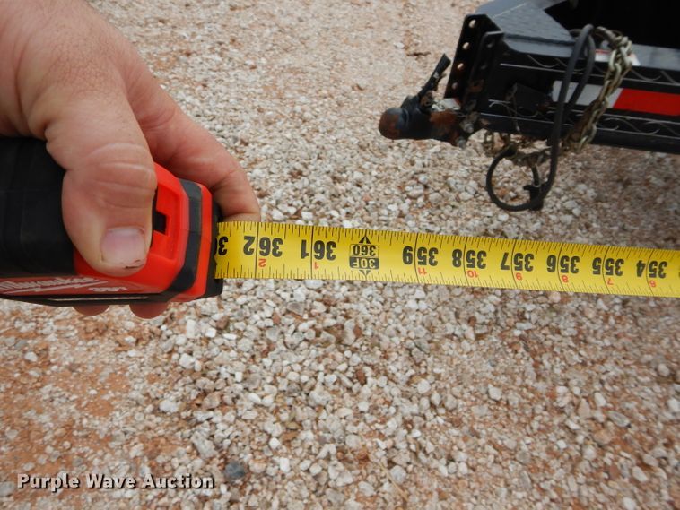 image for item GF9842 2017 PJ tilt deck equipment trailer